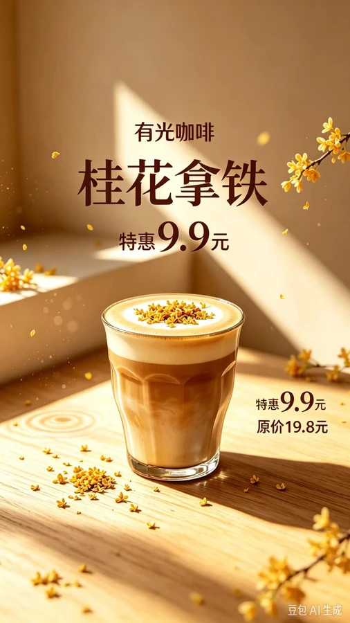 学生作品02：侧光下的新品推广海报
